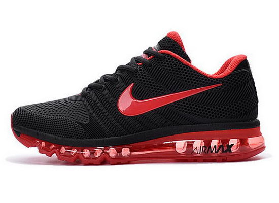Mens Nike Air Max 2017 Kpu Black Red Outlet Online